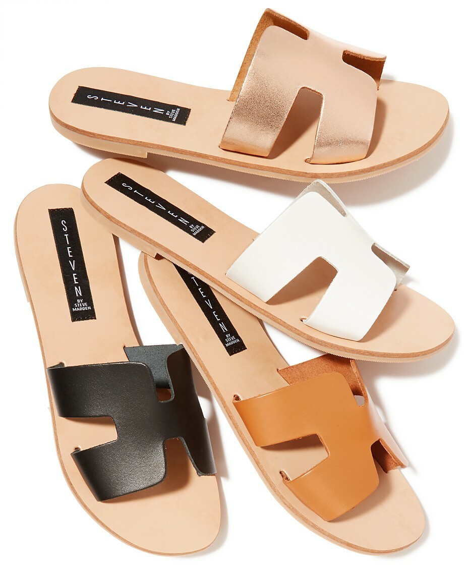 steve madden bow sandals